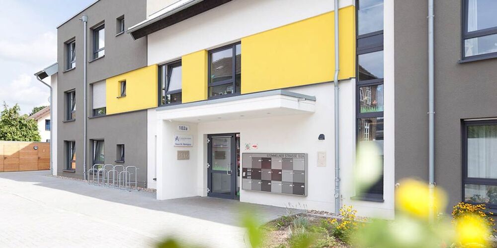 Außenansicht des Gebäudes des Haus Remigius
